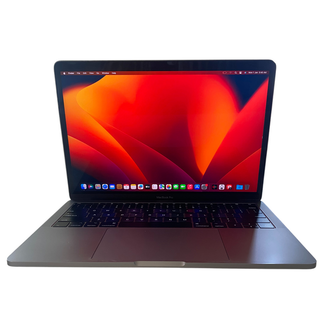 Refurbished MacBook Pro A1708 (2017) macOS VENTURA (i5 Dual-Core @ 2.3 GHz / 8GB DDR3 / 120GB SSD / Non - Touch)