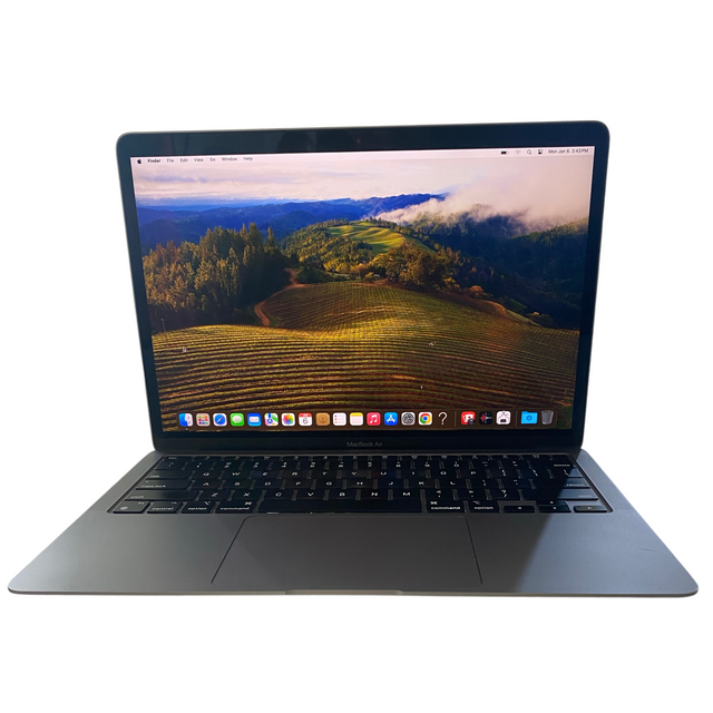 Refurbished Macbook Air A2337 (2020) macOS SONOMA (Apple M1 Chip with 8-Core CPU / 8GB DDR4 / 250GB SSD / Non-Touch)