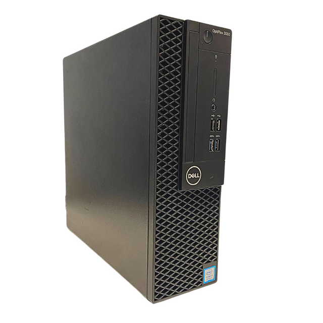 Refurbished Dell Optiplex 3060 Small form Factor (SSF) (Intel Core i5 or i7 / 8th Gen / 3.20 GHz / 8GB & 16GB DDR4 / 256GB & 512GB NVMe SSD)