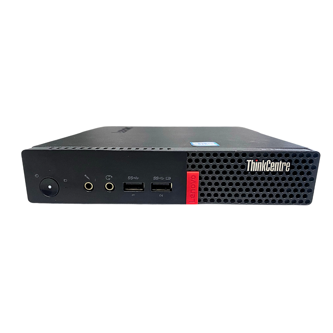 Refurbished Lenovo ThinkCentre M910Q Tiny Desktop (Intel Core i5, 6th Gen, 2.70 GHz / 8GB DDR4 / 240GB NVMe SSD)